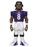 Funko Pop NFL: Ravens Lamar Jackson (with chase) 5" Vinyl Gold