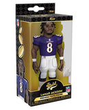 Funko Pop NFL: Ravens Lamar Jackson (with chase) 5" Vinyl Gold