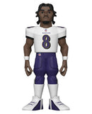 Funko Pop NFL: Ravens Lamar Jackson (with chase) 5" Vinyl Gold