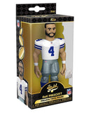 Funko Pop NFL: Cowboys Dak Prescott (with chase) 5" Vinyl Gold