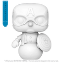 Funko Pop Marvel Comics Captain America Holiday DIY US Exclusive Pop! Vinyl [RS]