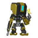 Funko Pop Overwatch Bastion Metallic Gold Blizzard 30th Anniversary US Exclusive 6" Pop! Vinyl [RS]