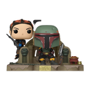 Funko Pop Star Wars: The Mandalorian Boba Fett & Fennec Shand Pop! Moment