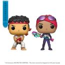 Funko Pop Street Fighter x Fortnite Ryu & Brite Bomber US Exclusive Pop! 2 Pack [RS]