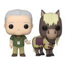 Funko Pop Parks and Recreation Jerry & Lil Sebastian US Exclusive Pop! 2 Pack [RS]