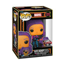 Funko Pop Marvel Comics Kate Bishop & Lucky the Pizza Dog Black Light US Exclusive Pop! Vinyl [RS]
