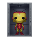 Funko Pop Marvel Comics Hall of Armor: Iron Man Model 4 Metallic US Exclusive Pop! Deluxe