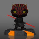 Funko Pop Star Wars Red Saber Series: Darth Maul Glow US Exclusive Pop! Deluxe [RS]