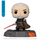 Funko Pop Star Wars Red Saber Series: Darth Tyranus Glow US Exclusive Pop! Deluxe [RS]