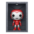 Funko Pop Marvel Comics Hall of Armor: Iron Man Model 8 Silver Centurian Metallic Pop! Deluxe