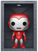 Funko Pop Marvel Comics Hall of Armor: Iron Man Model 8 Silver Centurian Metallic Pop! Deluxe