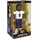 Funko Pop NFL: Ravens Lamar Jackson (with chase) 12" Vinyl Gold