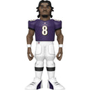 Funko Pop NFL: Ravens Lamar Jackson (with chase) 12" Vinyl Gold