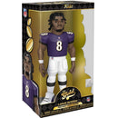 Funko Pop NFL: Ravens Lamar Jackson (with chase) 12" Vinyl Gold
