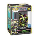 Funko Pop The Nightmare Before Christmas Zero Black Light (Artist) US Exclusive Pop! Vinyl [RS] w/Protec