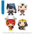Funko Pop DC Comics Holiday Tree Box US Exclusive Pocket Pop! 4 Pack