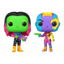 Funko Pop Guardians of the Galaxy: Vol 2 Gamora & Nebula Black Light US Exclusive Pop! 2 Pack [RS]