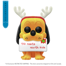 Funko Pop Disney Pluto Holiday US Exclusive Flocked Pop! Vinyl [RS]