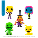 Funko Pop The Nightmare Before Christmas Black Light US Exclusive Pop! 5 Pack [RS]