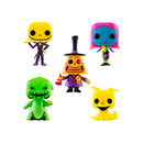 Funko Pop The Nightmare Before Christmas Black Light US Exclusive Pop! 5 Pack [RS]