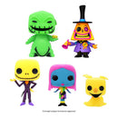 Funko Pop The Nightmare Before Christmas Black Light US Exclusive Pop! 5 Pack [RS]