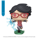 Funko Pop Boruto Sarada with Sharingan Glow US Exclusive Pop! Vinyl [RS]