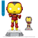 Funko Pop Marvel Comics Iron Man Avengers 60th US Exclusive Pop! Vinyl with Pin [RS]