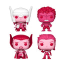 Funko Pop Marvel Valentines Day US Exclusive Pocket Pop! 4 Pack [RS]