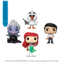 Funko Pop Little Mermaid (1989) Ariel, Prince Eric, Scuttle & Ursula US Exclusive Pop! Vinyl 4 Pack [RS]