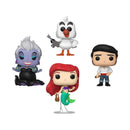 Funko Pop Little Mermaid (1989) Ariel, Prince Eric, Scuttle & Ursula US Exclusive Pop! Vinyl 4 Pack [RS]