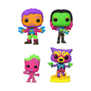 Funko Pop Guardians of the Galaxy: Vol 2 US Exclusive Blacklight Pop! 4 Pack [RS]
