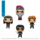 Funko Pop Harry Potter Harry, Hermione, Ron & Dumbledore UK Exclusive Pop! Vinyl 4 Pack [RS]