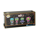 Funko Pop What If...? Blacklight UK Exclusive Pop! Vinyl 4 Pack [RS]