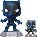 Funko Pop Marvel Comics Black Panther Avengers 60th US Exclusive Pop! Vinyl with Pin [RS]