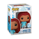 Funko Pop Little Mermaid (2023) Ariel US Exclusive Diamond Glitter Pop! Vinyl [RS]