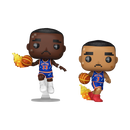 Funko Pop NBA JAM: Knicks Patrick Ewing & John Starks 8 Bit Pop! Vinyl 2 Pack