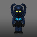 Funko Pop Blue Beetle (2023) Blue Beetle Unmasked (with chase) Vinyl US Exclusive Soda [RS]