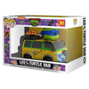 Funko Pop Teenage Mutant Ninja Turtles: Mutant Mayhem Leonardo in Turtle Van US Exclusive Pop! Ride [RS]