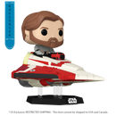 Funko Pop Star Wars: The Clone Wars Obi Wan in Delta 7 US Exclusive Pop! Ride [RS]