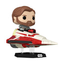 Funko Pop Star Wars: The Clone Wars Obi Wan in Delta 7 US Exclusive Pop! Ride [RS]