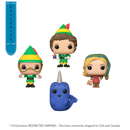 Funko Pop Elf Tree Holiday US Exclusive Pocket Pop! 4 Pack Box Set [RS]