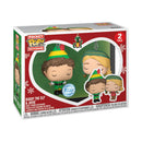 Funko Pop Elf Buddy & Jovie US Exclusive Pop! Keychain 2 Pack [RS]
