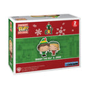 Funko Pop Elf Buddy & Jovie US Exclusive Pop! Keychain 2 Pack [RS]