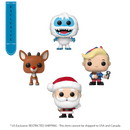 Funko Pop Rudolph Tree Holiday US Exclusive Pocket Pop! 4 Pack Box Set [RS]