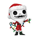 Funko Pop The Nightmare Before Christmas 30th Anniversary Santa Jack US Exclusive Glow Pop! Vinyl [RS]