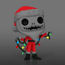 Funko Pop The Nightmare Before Christmas 30th Anniversary Santa Jack US Exclusive Glow Pop! Vinyl [RS]