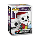 Funko Pop The Nightmare Before Christmas 30th Anniversary Santa Jack US Exclusive Glow Pop! Vinyl [RS]