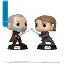 Funko Pop Star Wars: The Clone Wars Anakin Skywalker Vs Count Dooku US Exclusive Pop! Vinyl 2 Pack [RS]