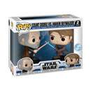 Funko Pop Star Wars: The Clone Wars Anakin Skywalker Vs Count Dooku US Exclusive Pop! Vinyl 2 Pack [RS]
