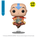 Funko Pop Avatar: The Last Airbender Aang (Floating) US Exclusive Glow Pop! Vinyl [RS]